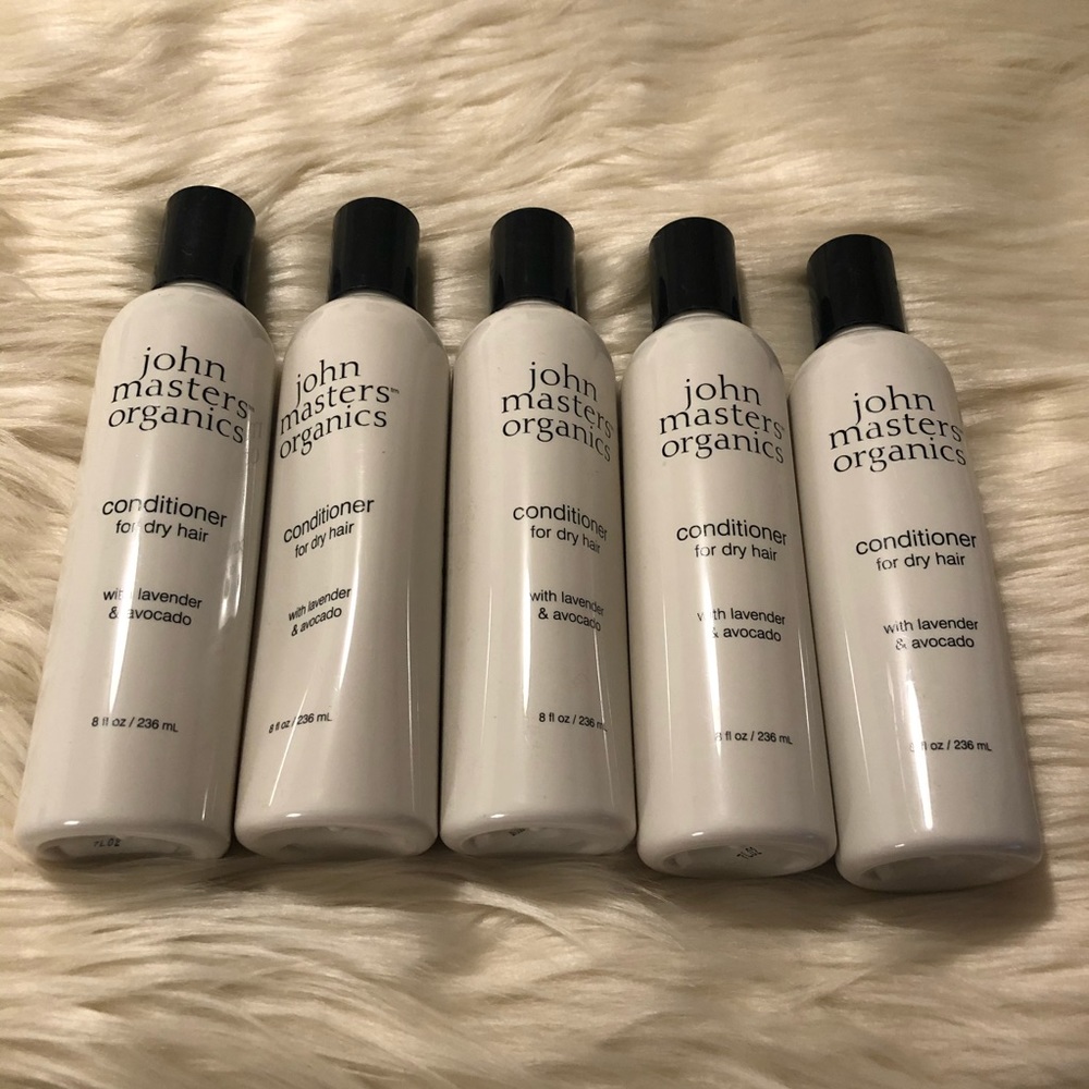 Lot of 5 John Masters Organics Conditioner